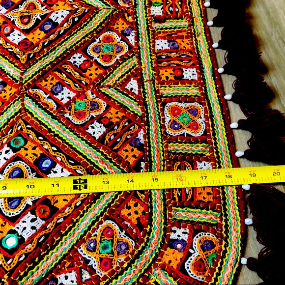 Vintage Tapestry Embroidered Hand Crafted - Picture 6 of 10